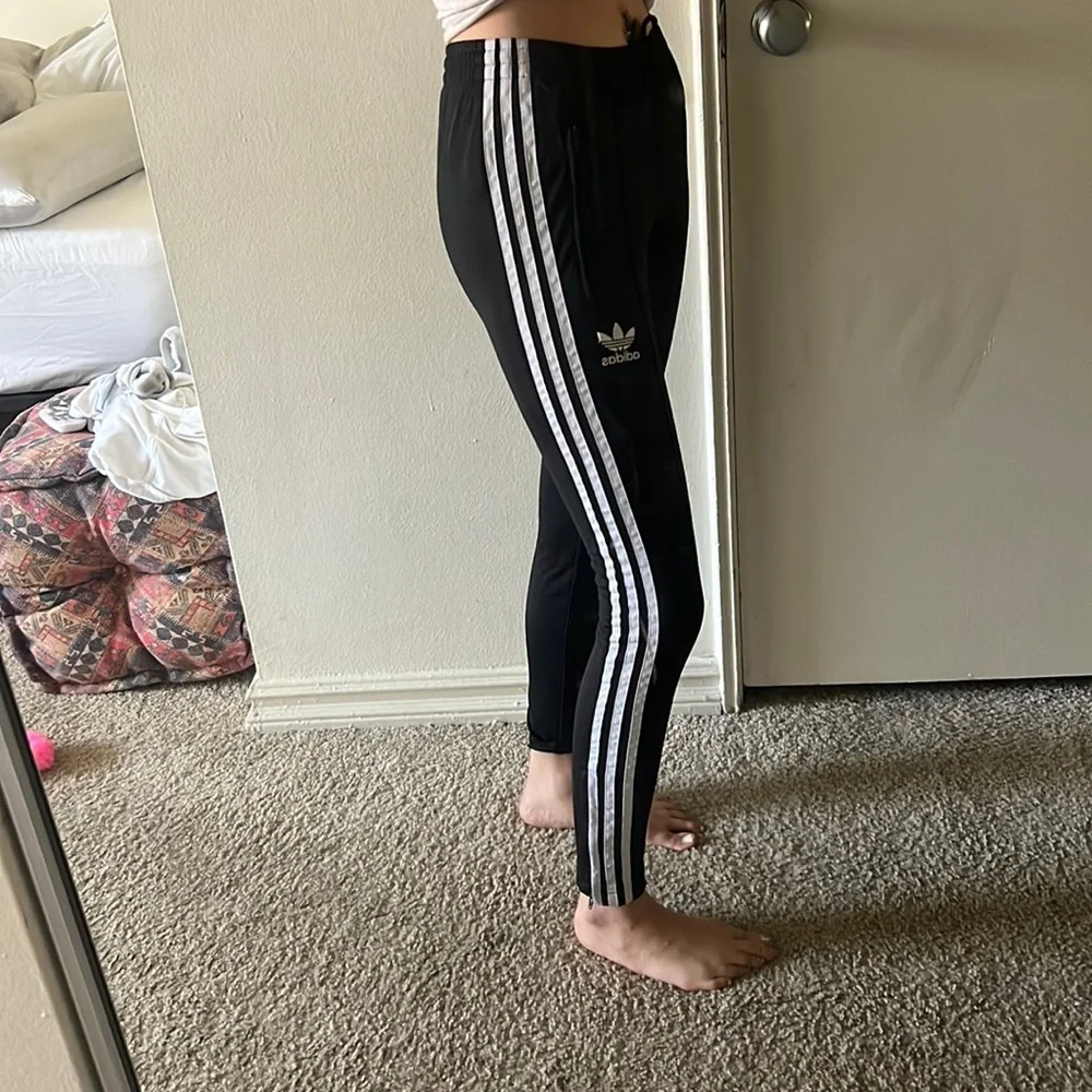 Women’s Adidas Tight Fit Track Pants - XS - Picture 3 of 6